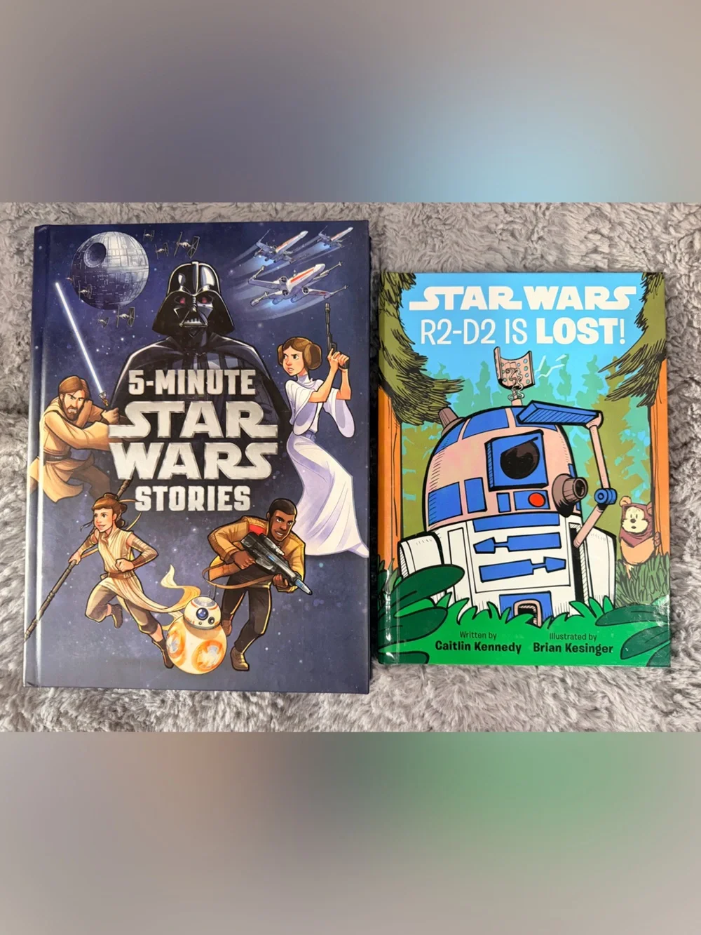 Disney Star Wars Kids 5 Minutes Stories Hardcover Book & bonus Star Wars book